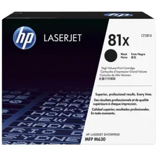 Produktfoto för HP Toner CF281X 81X 25K Svart
