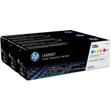 Alternativ bild 0 för HP Toner CF371AM 128A 3,9K CMY 3/FP