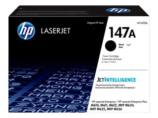 Produktfoto för HP Toner W1470A 147A 10,5K Svart