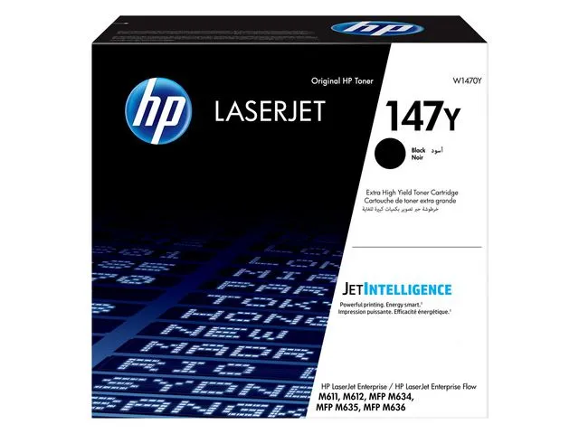 Alternativ bild 0 för HP Toner W1470Y 147Y 42K Svart