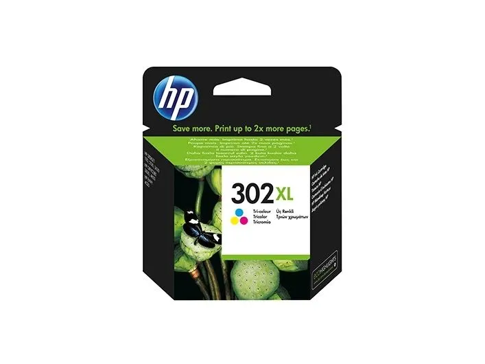 Alternativ bild 0 för HP Tonerkassett 302XL (F6U67AE), cyan, magenta, gult, singelpack, hög kapacitet