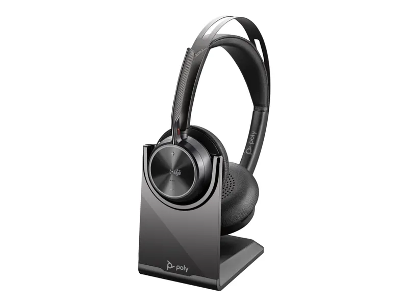 Alternativ bild 0 för Hp Voyager Focus 2 Microsoft Teams Usb-c + Usb-a + Stand Svart Microsoft Teams