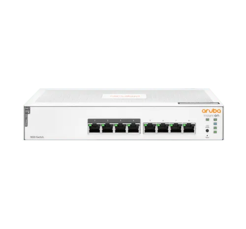 Alternativ bild 0 för HPE Aruba Instant On 1830 8G 4p Class4 PoE 65W Switch - Switch - smart - 4 x 10/100/1000 + 4 x 10/100/1000 (PoE+) - skrivbordsmodell, rackmonterbar - PoE+ (65 W)