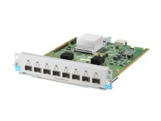 Produktfoto för HPE - Ekspansionsmodul - Gigabit Ethernet / 10 Gigabit SFP+ x 8 - för HPE Aruba 5406R 16-port SFP+, 5406R 8-port 1/2.5/5/10GBASE-T PoE+ / 8-port SFP+