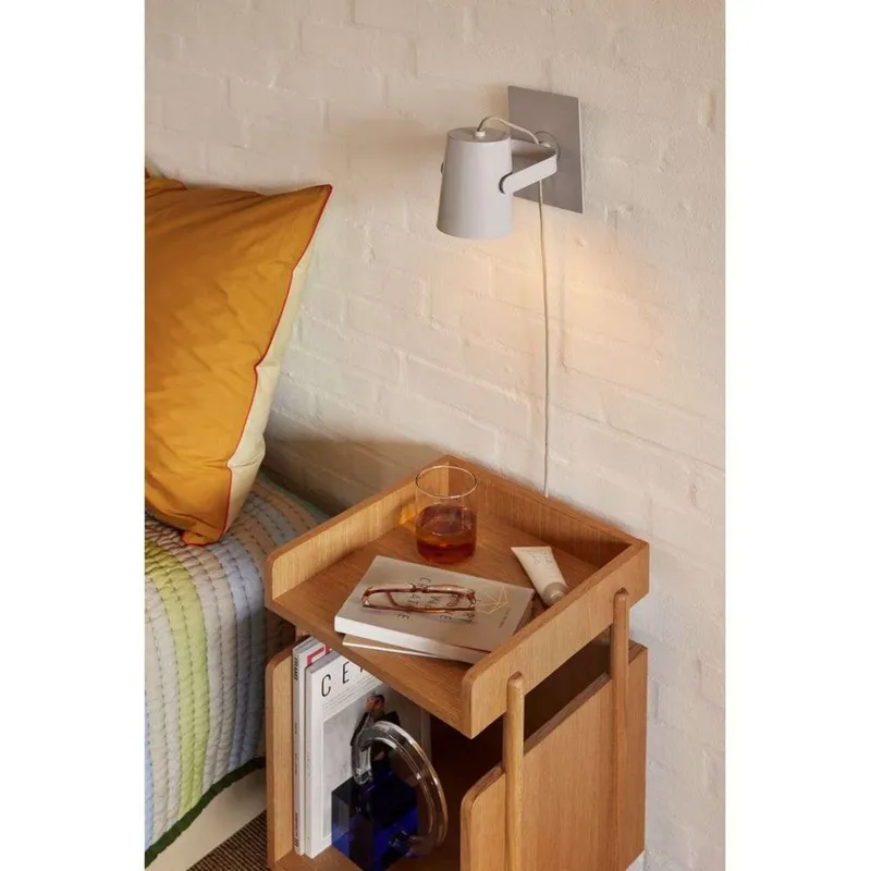 Bild 2 för Hübsch - Ardent Vägglampa Light Grey Hübsch