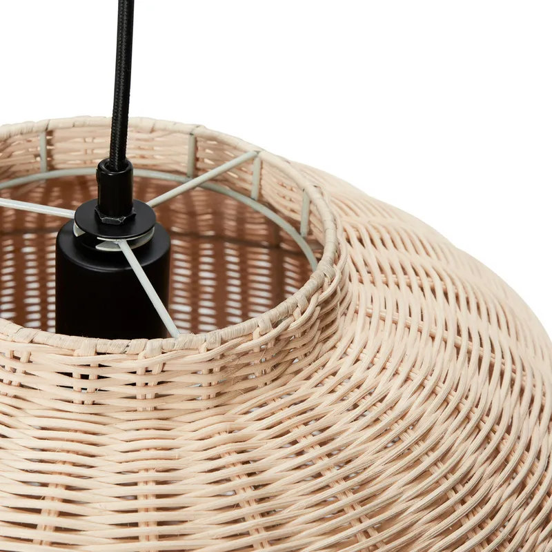Bild 3 för Hübsch - Chand Taklampa Round Nature Hübsch