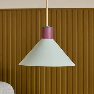 Produktfoto för Hübsch Crayon taklampa 35 cm, blå