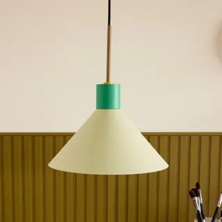 Produktfoto för Hübsch Crayon taklampa 35 cm, grön