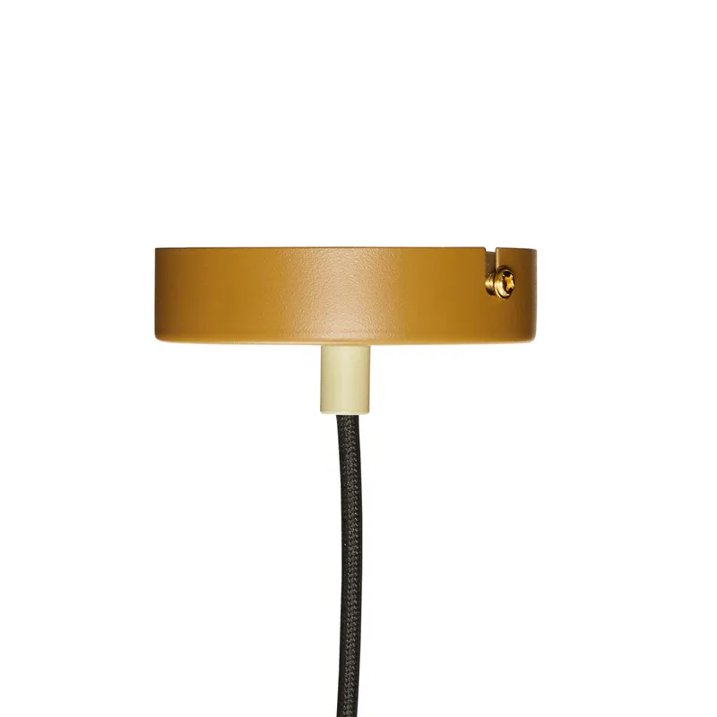 Bild 4 för Hübsch - Crayon Taklampa Ø35 Brown/Beige Hübsch