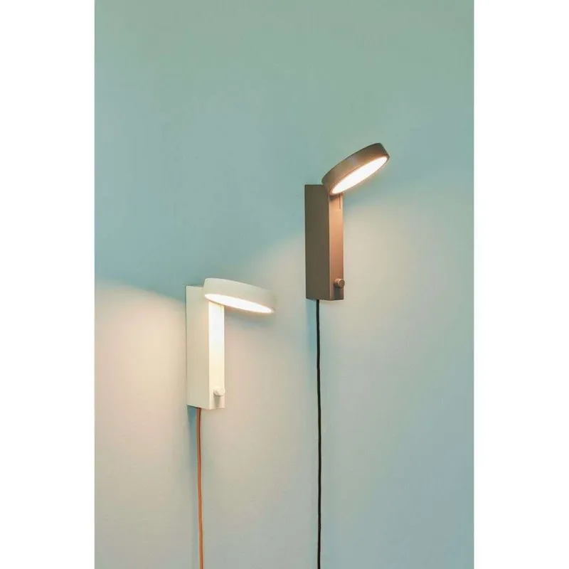 Bild 3 för Hübsch - Crea Vägglampa Brown Hübsch