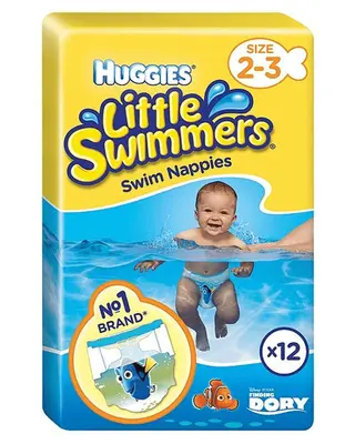 Produktfoto för Huggies Little Swimmers 3kg-8kg
