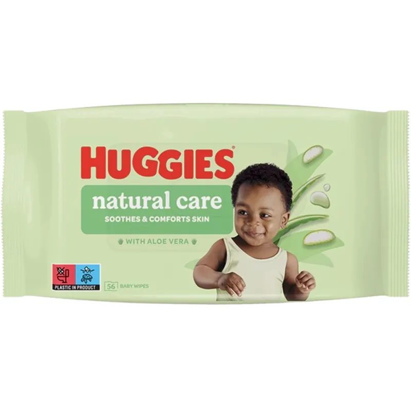 Bild 1 för Huggies Våtservetter Aloe Vera 56-pack