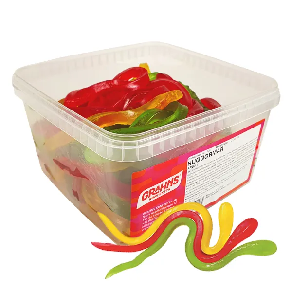 Alternativ bild 0 för Huggormar Frukt Lösgodis 2 kg