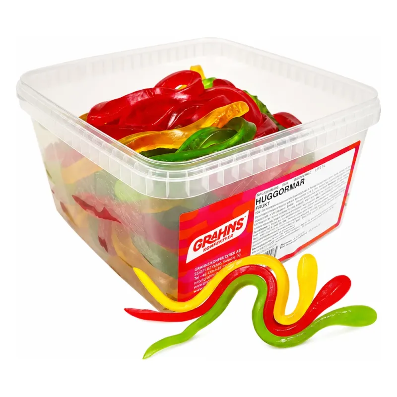 Alternativ bild 0 för Huggormar Frukt Lösgodis 2 kg
