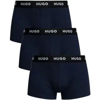 Produktfoto för HUGO Kalsonger 3P Triplet Trunk Marin bomull Medium Herr