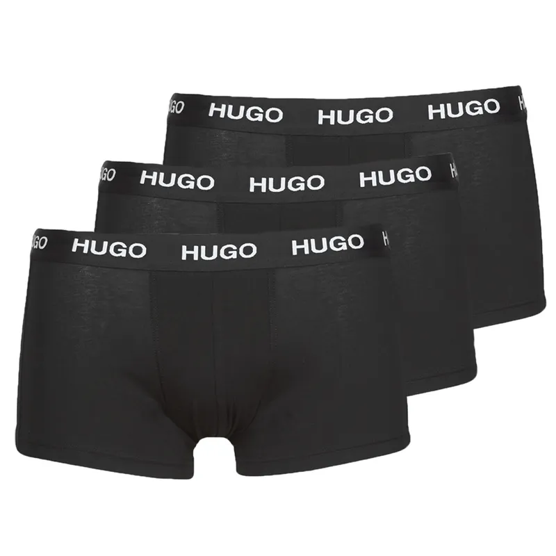 Bild 2 för HUGO Kalsonger 3P Triplet Trunk Svart bomull XX-Large Herr
