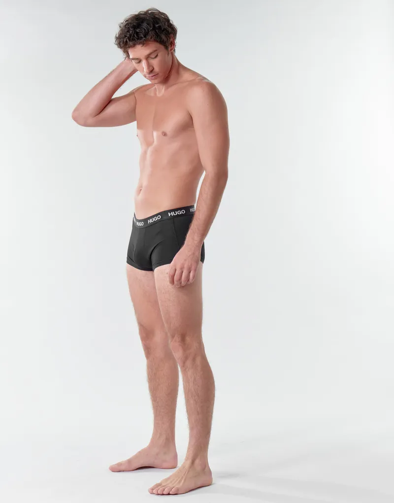Bild 4 för HUGO Kalsonger 3P Triplet Trunk Svart bomull XX-Large Herr