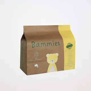 Produktfoto för HumbleBummies Bambublöjor strl 4 10-16 kg Byxblöja