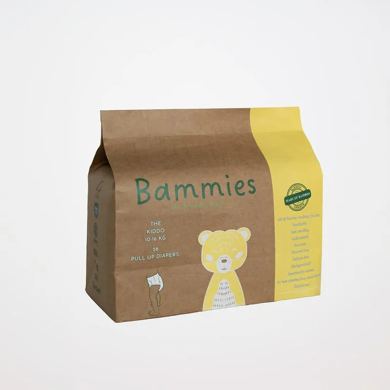 Bild 1 för HumbleBummies Bambublöjor strl 4 10-16 kg Byxblöja