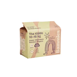 Produktfoto för HumbleBummies Bambublöjor strl 4 10-16 kg Byxblöja