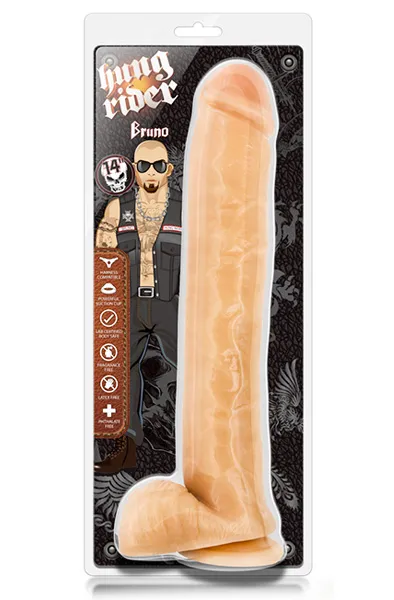 Bild 2 för Hung Rider: Bruno Dildo, 34 cm