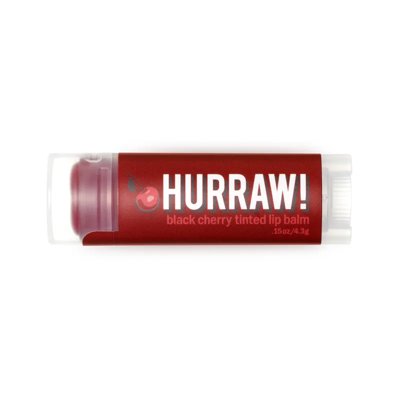 Bild 2 för Hurraw Black Cherry Tinted Lip Balm 4,3 g