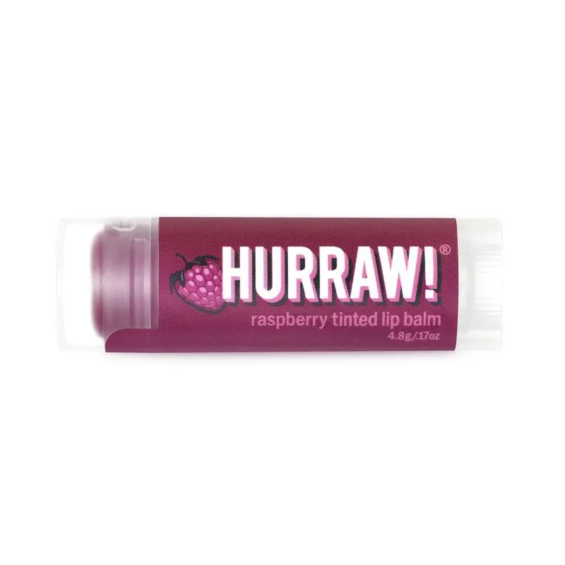 Bild 1 för Hurraw Raspberry Tinted Lip Balm 4,8 g