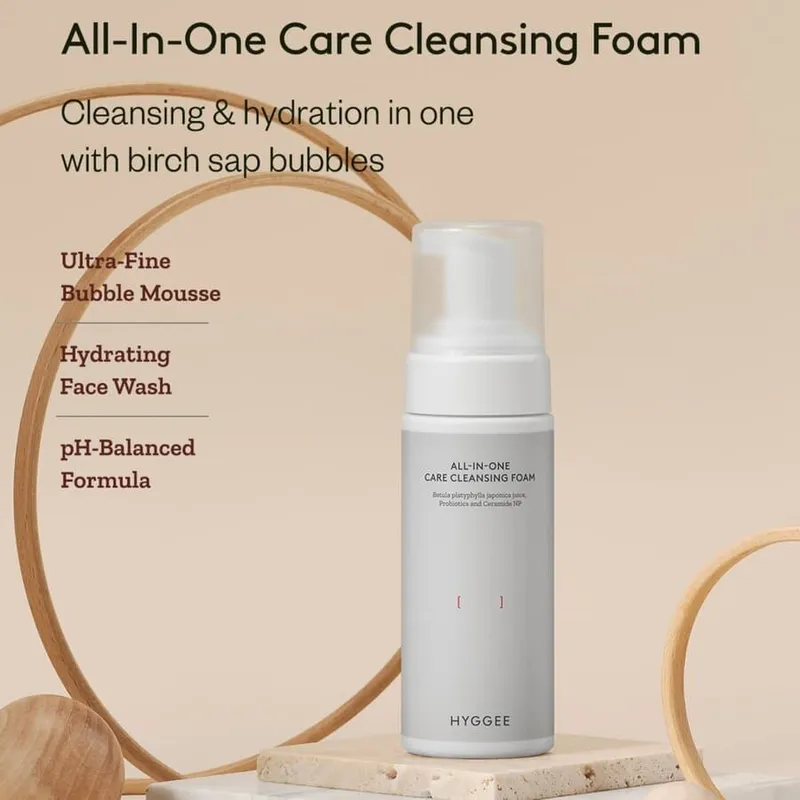 Bild 2 för HYGGEE All-In-One Care Cleansing Foam 150 ml