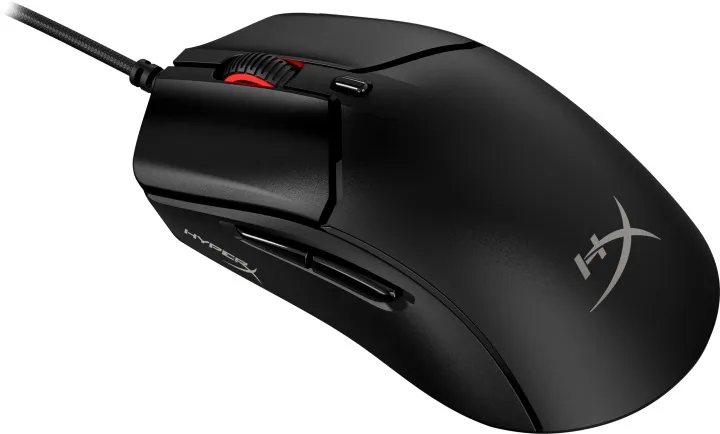 Alternativ bild 0 för HyperX Pulsefire Haste 2 - Black - Gamingmus - Optic - 6 knappar - Svart