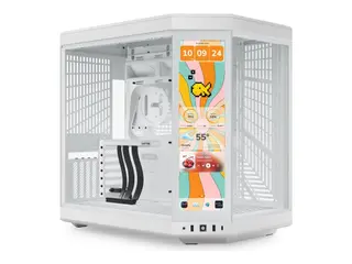 Produktfoto för HYTE Y70 Touch Infinite - Snow White - Chassi - Miditower - Vit