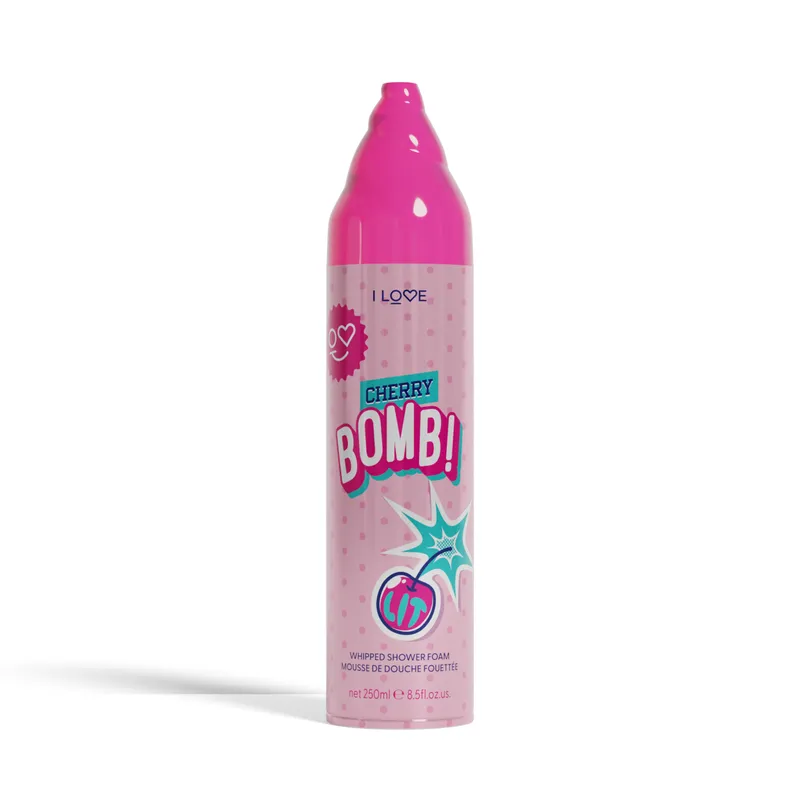Bild 2 för I Love... Cherry Bomb Whipped Shower Foam 250 ml