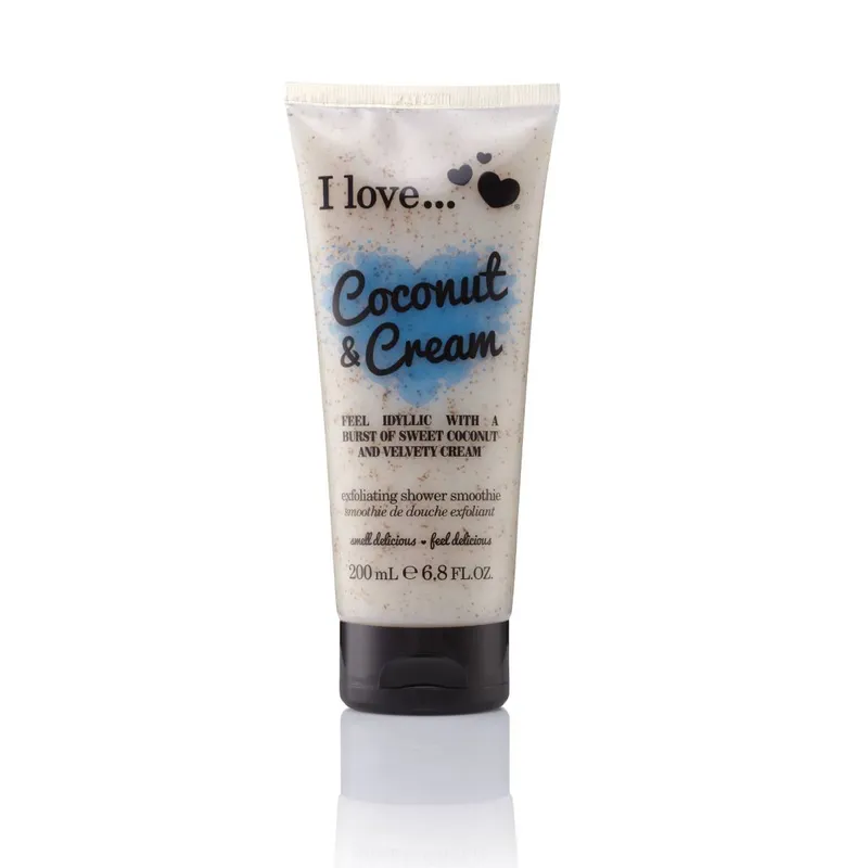 Alternativ bild 0 för I Love Coconut & Cream Exfoliating Shower Smoothie - 200 ml