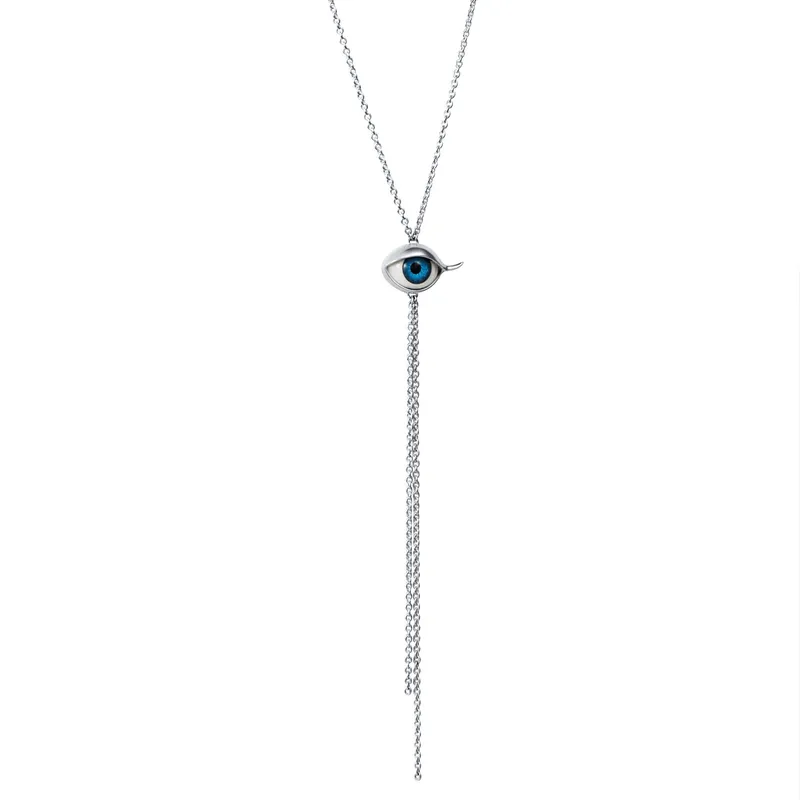 Alternativ bild 0 för I Only Have Eyes For You Halsband Silver