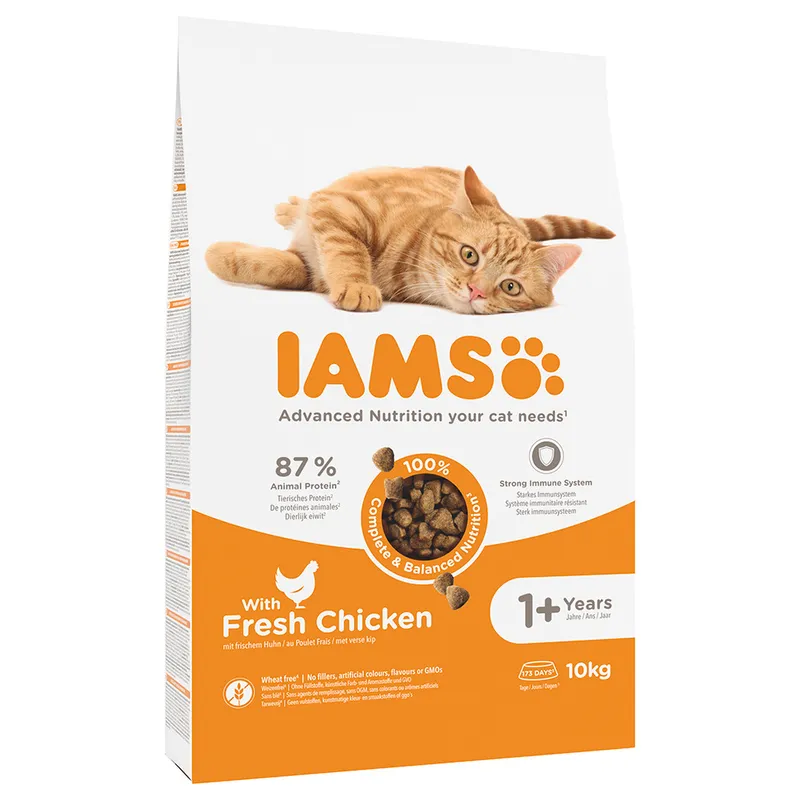 Alternativ bild 0 för Iams Cat Adult Chicken (10 kg)