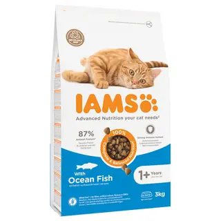 Produktfoto för Iams Cat Adult Ocean Fish (3 kg)
