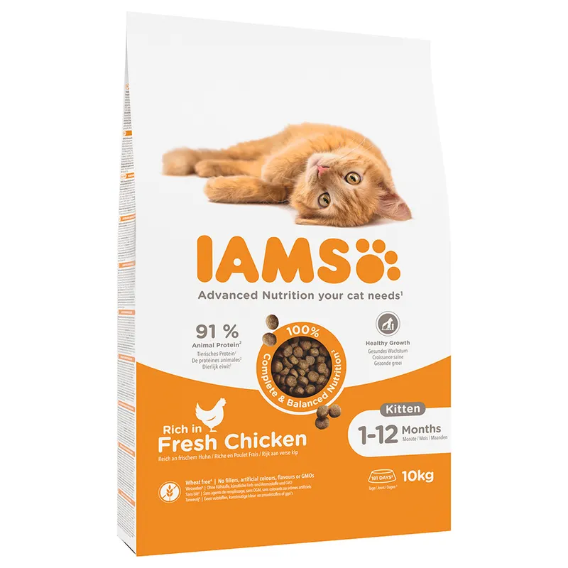 Alternativ bild 0 för Iams for Vitality Kitten Chicken (10 kg)