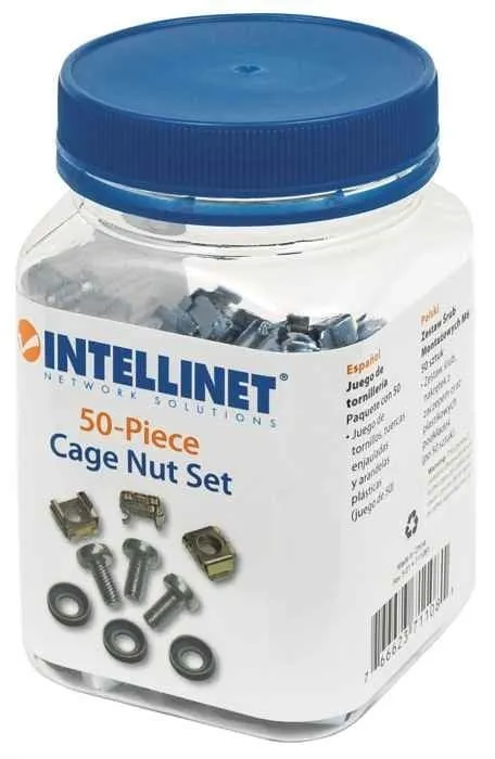 Alternativ bild 0 för IC INTRACOM Intellinet rack screws nuts and washers