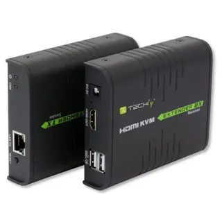 Produktfoto för IC INTRACOM TECHly 120m HDMI KVM EXTENDER over Network Cable