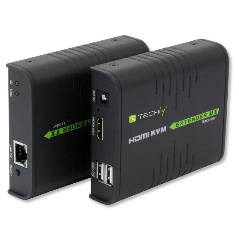 Alternativ bild 0 för IC INTRACOM TECHly 120m HDMI KVM EXTENDER over Network Cable