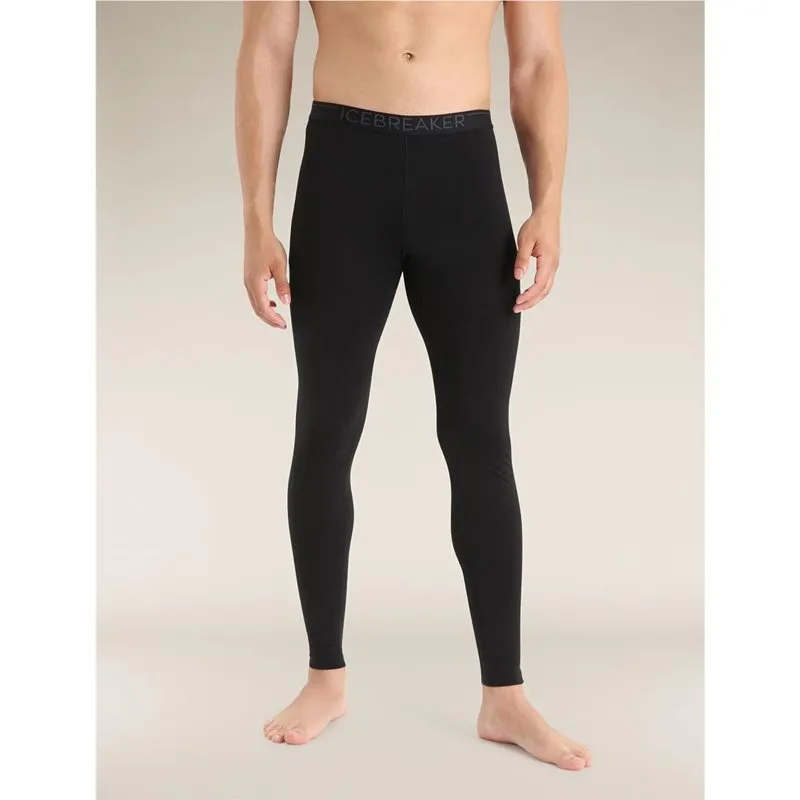 Bild 1 för Icebreaker 200 Oasis Leggings Men Black/Monsoon