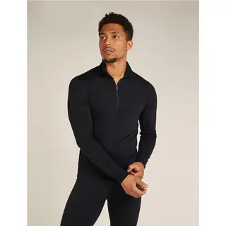 Produktfoto för Icebreaker M 200 Oasis LS HalfZip Black