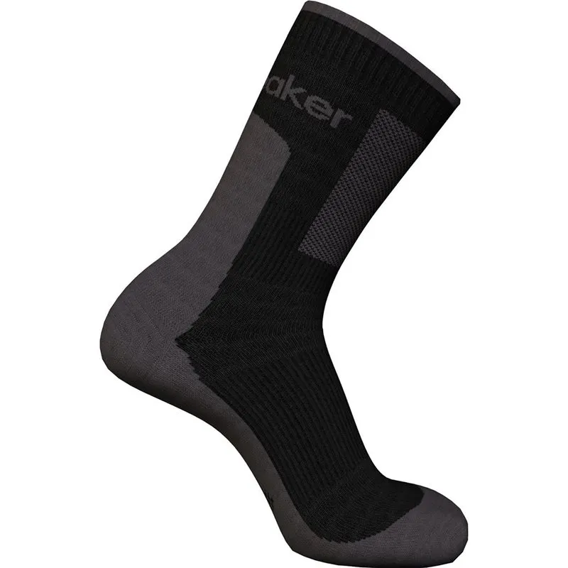 Bild 1 för Icebreaker M Mer Hike+ Medium Crew Black/Obsidian