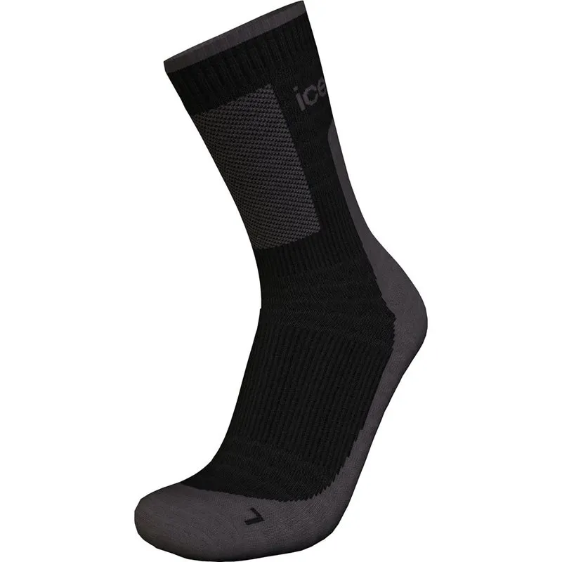 Bild 2 för Icebreaker M Mer Hike+ Medium Crew Black/Obsidian