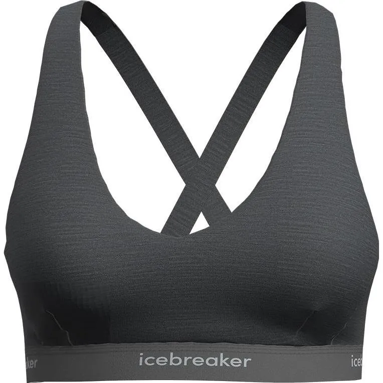 Bild 1 för Icebreaker W Mer 125 Cool-LiteSprite Racerback Bra Gritstone Hthr