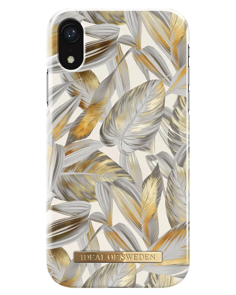 Bild 2 för iDeal Of Sweden Cover Platinum Leaves iPhone XR
