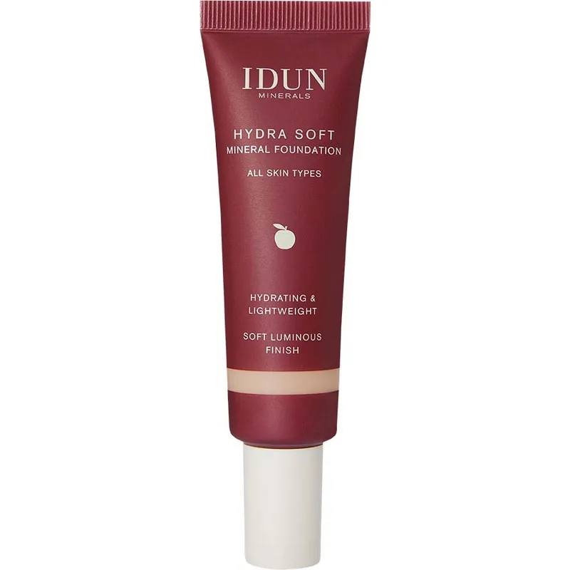 Bild 1 för IDUN Minerals Hydrasoft Mineral Foundation Gylla 30 ml