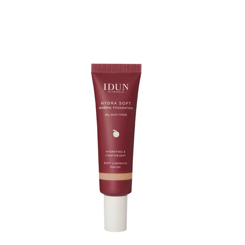 Bild 2 för IDUN Minerals Hydrasoft Mineral Foundation Ingrid 30 ml