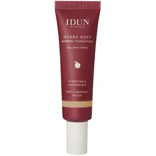 Produktfoto för IDUN Minerals Hydrasoft Mineral Foundation Runa 30 ml