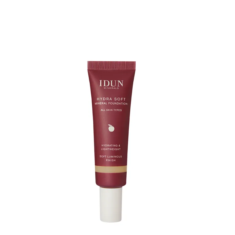 Bild 2 för IDUN Minerals Hydrasoft Mineral Foundation Runa 30 ml