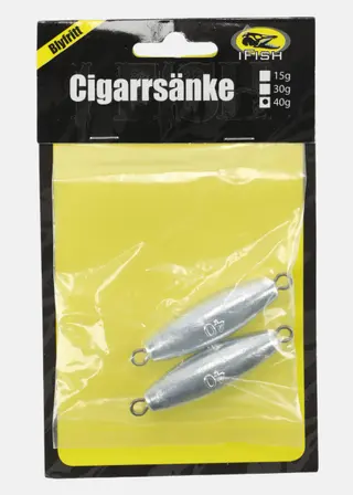 Produktfoto för IFISH Cigarrsänke Zink 40g 2-pack